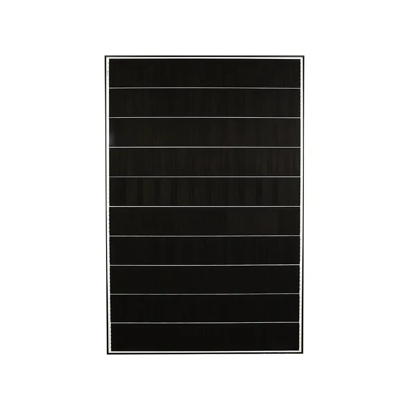Modul fotovoltaic cu șindrilă ECO DELTA 410W, 30mm, cadru negru, foaia din spate albă, conector EVO2, cablu de 1000 mm – ECODELTA