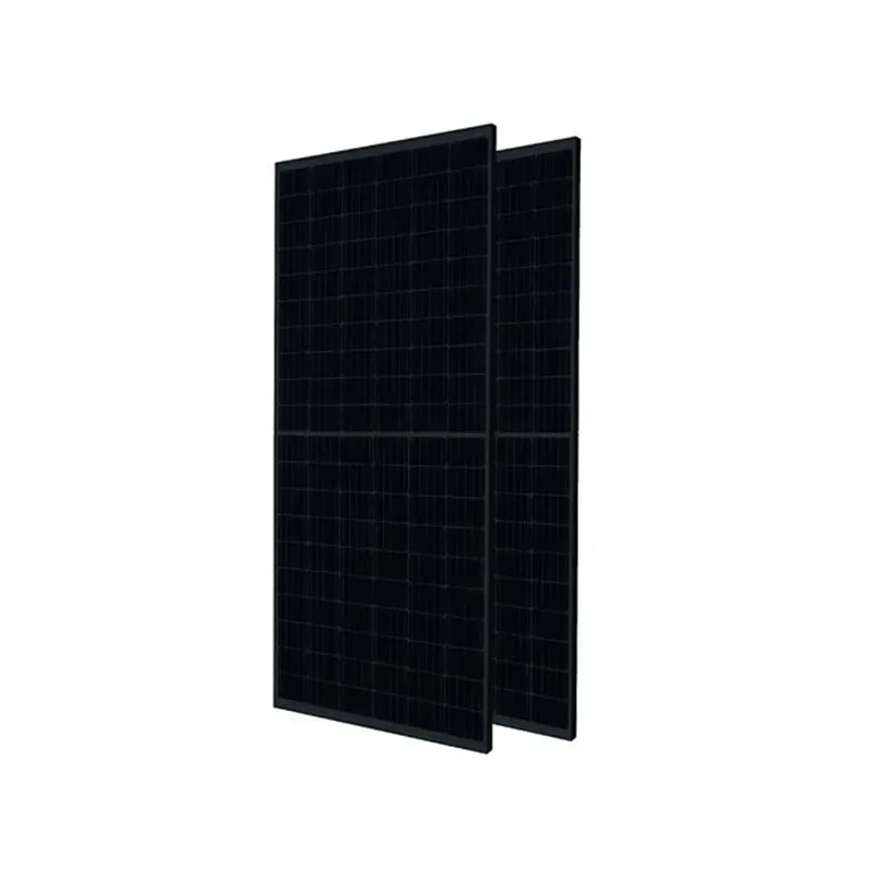 Modul fotovoltaic JA Solar 500W, tip N, Half-Cut, Full Black, Bifacial, sticlă dublă, conector MC4-EVO2, 30 mm, cablu 1200 mm – JA Solar