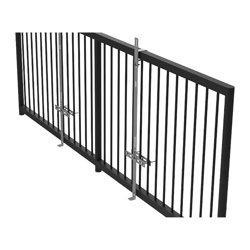 Set structura balcon (2 bucati) - montaj paralel cu planul balustradei. Dimensiuni date pentru o bucata. – KENO